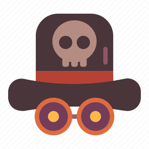 Costume, glasses, goggles, halloween, halloween costume, hat, steampunk icon - Download on Iconfinder