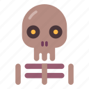 bone, halloween, holiday, horror, scary, skeleton, skull