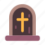 cemetery, grave, gravestone, graveyard, halloween, memorial, tombstone 