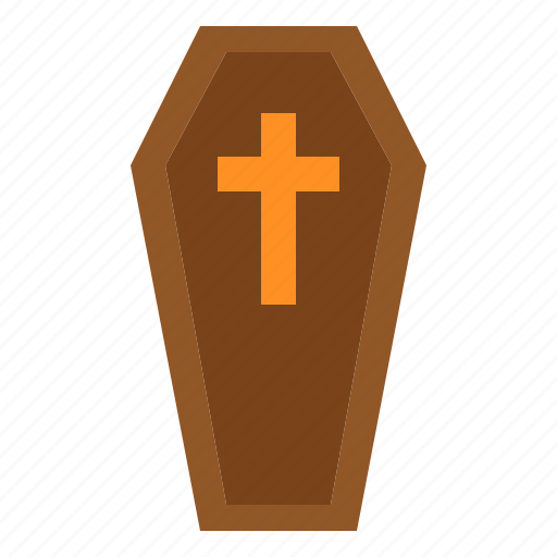 Coffin, gead, ghost, grave, halloween icon - Download on Iconfinder