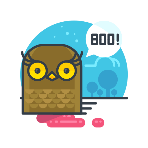 Animal, boo, halloween, owl, scary, spooky icon - Free download