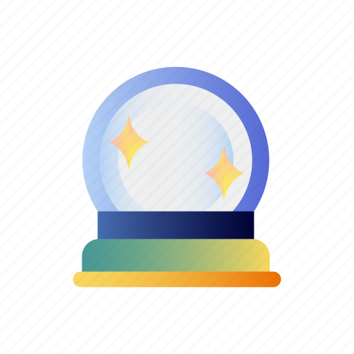 Crystal, fortune, magic, magical, orb, teller, wizard icon - Download on Iconfinder