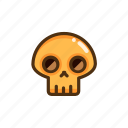death, fun, halloween, scary, skull