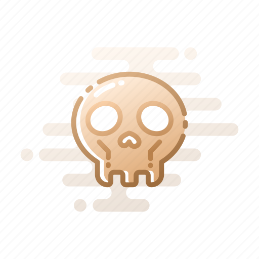 Bone, danger, dead, halloween, skeleton, skull, spooky icon - Download on Iconfinder