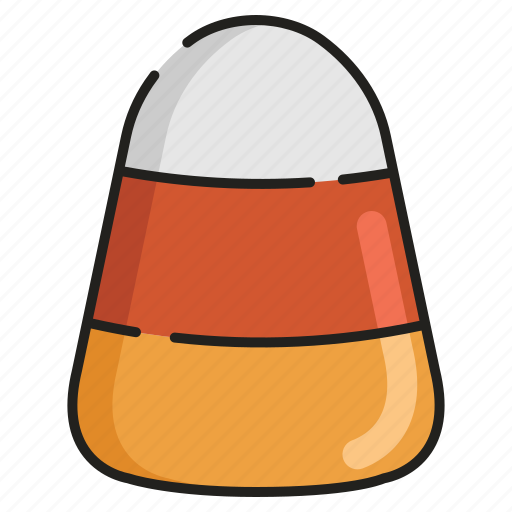 Candy, celebration, childhood, corn, halloween, sweet, trick or treat icon - Download on Iconfinder