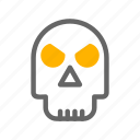 dead, halloween, skull