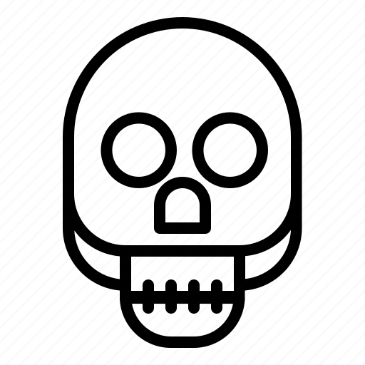 Halloween, head, horror, scary, skull, spooky, trick or treat icon - Download on Iconfinder