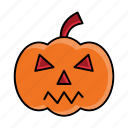 pumpkin, halloween, horror, ghost
