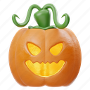 laughing, pumpkin, halloween, horror, character, expression, spooky, scary, face 