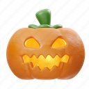 scary, pumpkin, halloween, horror, character, expression, spooky, face, monster 