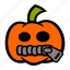 emoji, halloween, pumpkin, secret, zipped 