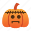 scary, spooky, halloween, orange, frankenstein, jack o lantern, pumpkin 