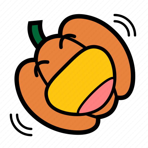 Emoji, halloween, laugh, lol, rolling, jack-o-lantern, pumpkin icon - Download on Iconfinder