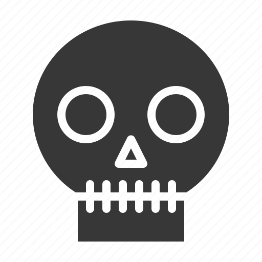 Bone, halloween, horror, monster, scary, skull, spooky icon - Download on Iconfinder