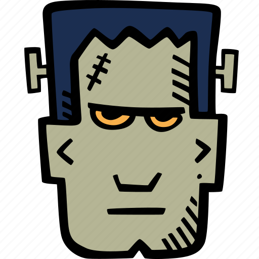 Frankenstein, halloween, holiday, scary, spooky icon - Download on Iconfinder