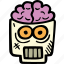 brains, halloween, holiday, scary, skull, spooky 