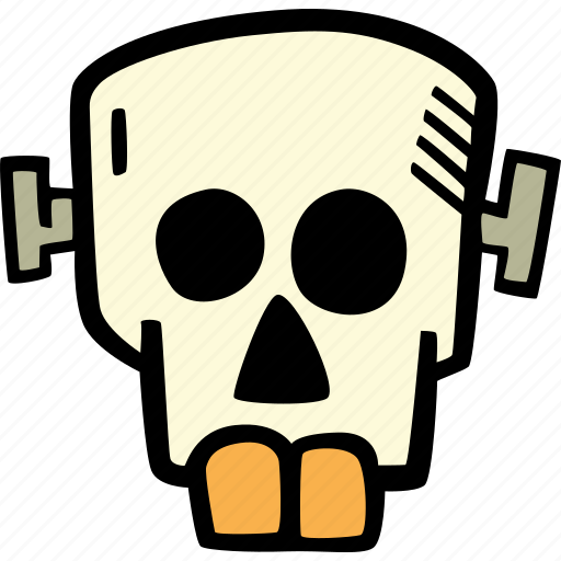 Frankenstein, halloween, holiday, scary, skull, spooky icon - Download on Iconfinder