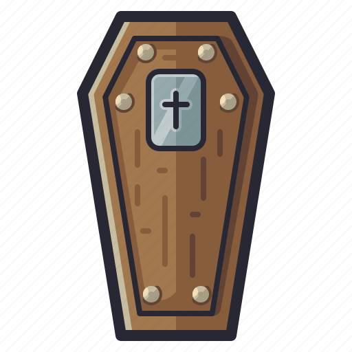 Coffin, dead, evil, halloween, horror, spooky icon - Download on Iconfinder