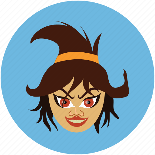 Dreadful, fearful, halloween witch, horrible, scary, witch icon - Download on Iconfinder