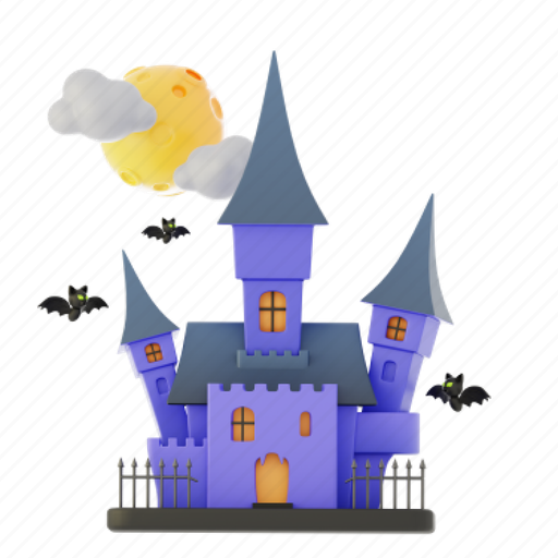 Halloween, castle, fortress, building, spooky, medieval icon - Download on Iconfinder