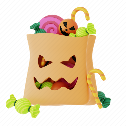 Halloween, bunch, of, candy, scary, horror, food icon - Download on Iconfinder