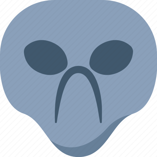 Alien, emoji, emoticon, sad, universe icon - Download on Iconfinder