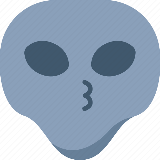 Alien, emoji, emoticon, universe, whistle icon - Download on Iconfinder