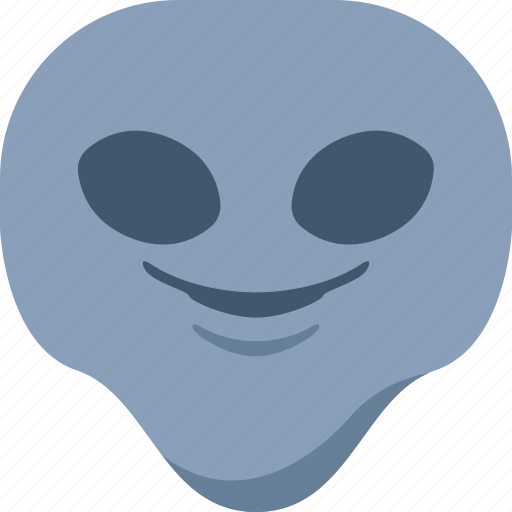 Alien, emoji, emoticon, smile, smirk, universe icon - Download on Iconfinder