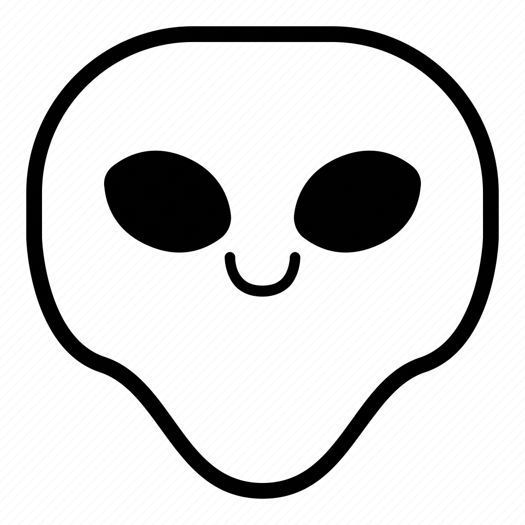 Alien, smile, universe icon - Download on Iconfinder