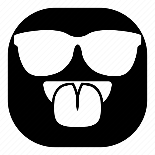 Emoji, emoticon, smiley, sunglasses, taunt, tongue icon - Download on Iconfinder