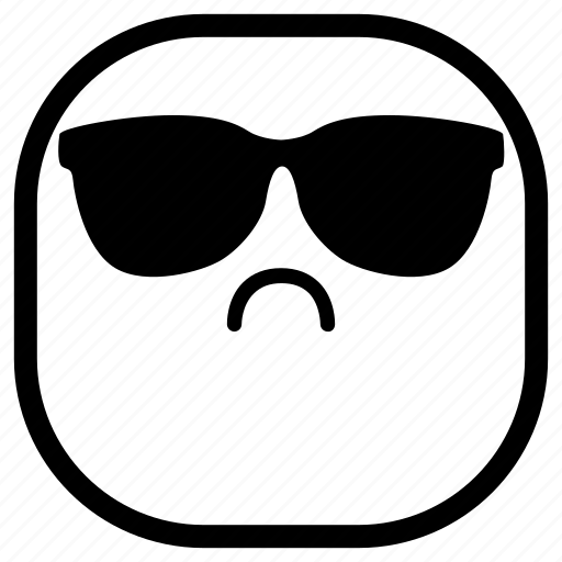 Cool, emoji, emoticon, smiley, sunglasses icon - Download on Iconfinder
