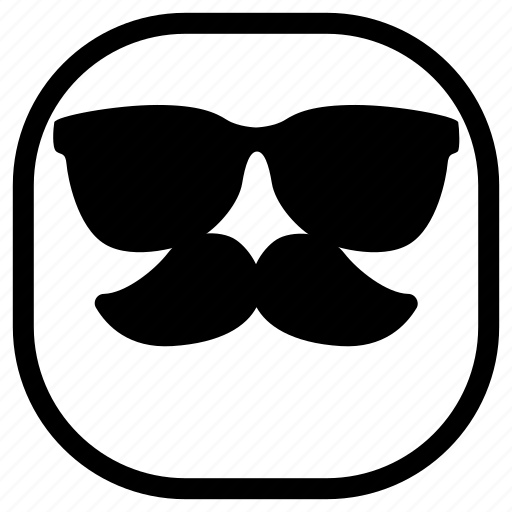 Cool, emoji, emoticon, mustache, smiley, sunglasses icon - Download on Iconfinder