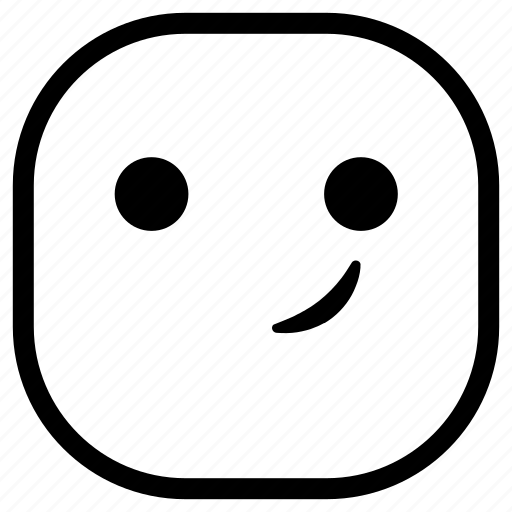 Emoji, emoticon, smile, smiley, smirk icon - Download on Iconfinder