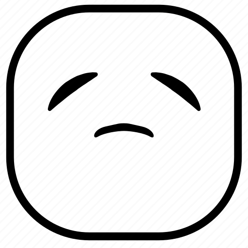 Disappointed, emoji, emoticon, sad, smiley icon - Download on Iconfinder