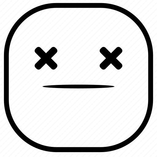 Dead, death, die, emoji, emoticon, smiley icon - Download on Iconfinder