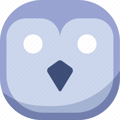 Bird, dying, emoji, emoticon, owl, smiley, wondering icon - Download on Iconfinder