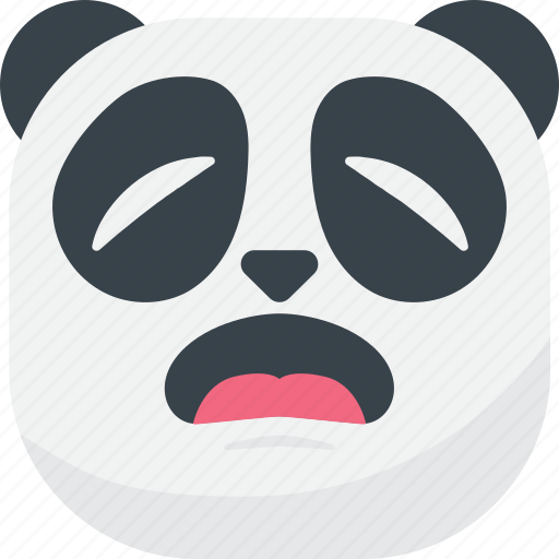 Asian, emoji, emoticon, envy, panda, sad, smiley icon - Download on Iconfinder