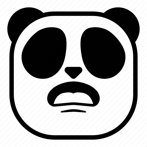 Animal, asian, disappointed, panda, sad icon - Download on Iconfinder