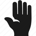 finger, hand, pointer, top, gesture