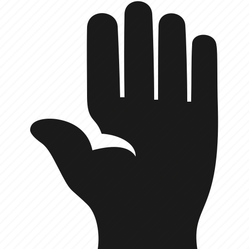 Finger, hand, pointer, top, gesture icon - Download on Iconfinder