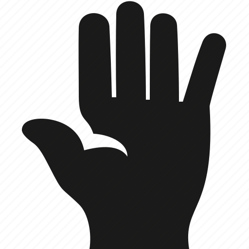 Finger, hand, pointer, top, gesture icon - Download on Iconfinder