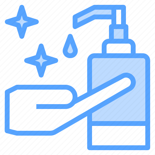 Clean, cream, gel, hand, washing icon - Download on Iconfinder