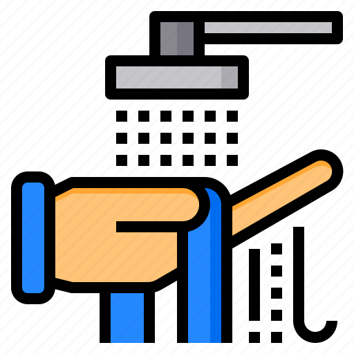 Hand, hygiene, shower, washing, water icon - Download on Iconfinder
