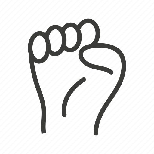 Fist, strength, power, hand, resistance, solidarity, hand fist icon - Download on Iconfinder