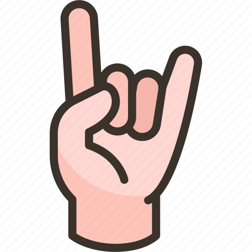 Rock, goat, horn, hand, expression icon - Download on Iconfinder