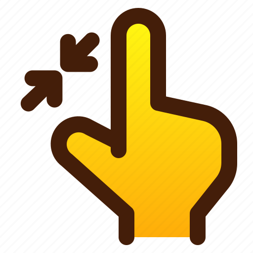 Gesture, hand, in, out, touch, zoom icon - Download on Iconfinder