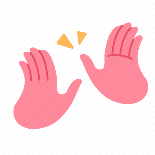 High, five, hands, community, friend, greeting, gesture icon - Download on Iconfinder