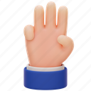 three, finger, three hand gesture, sign, hand gesture, finger sign, hand sign, hand, gesture, finger gesture, five finger hand, hand pose, hand gestures, fingers