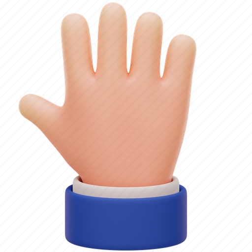 Five, finger, five finger gesture, sign, hand gesture, finger sign, hand sign icon - Download on Iconfinder