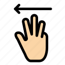 cursor, hand, left, up
